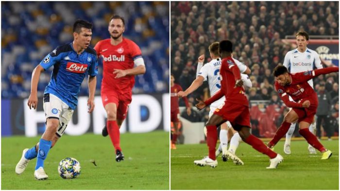Napoli nie dało rady ograć Byków z Salzburga. Liverpool FC skromnie pokonał Belgów